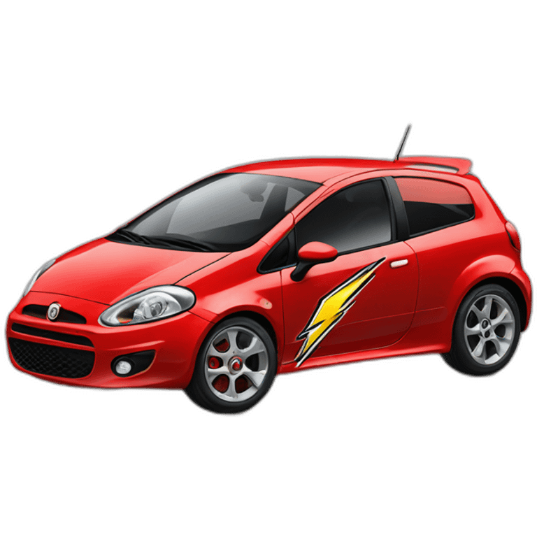 lightning mcqueen fiat punto emoji