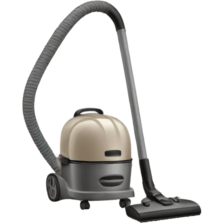 vacuum cleaner beige grey emoji