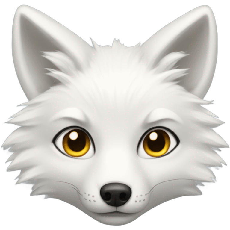 Fox white emoji