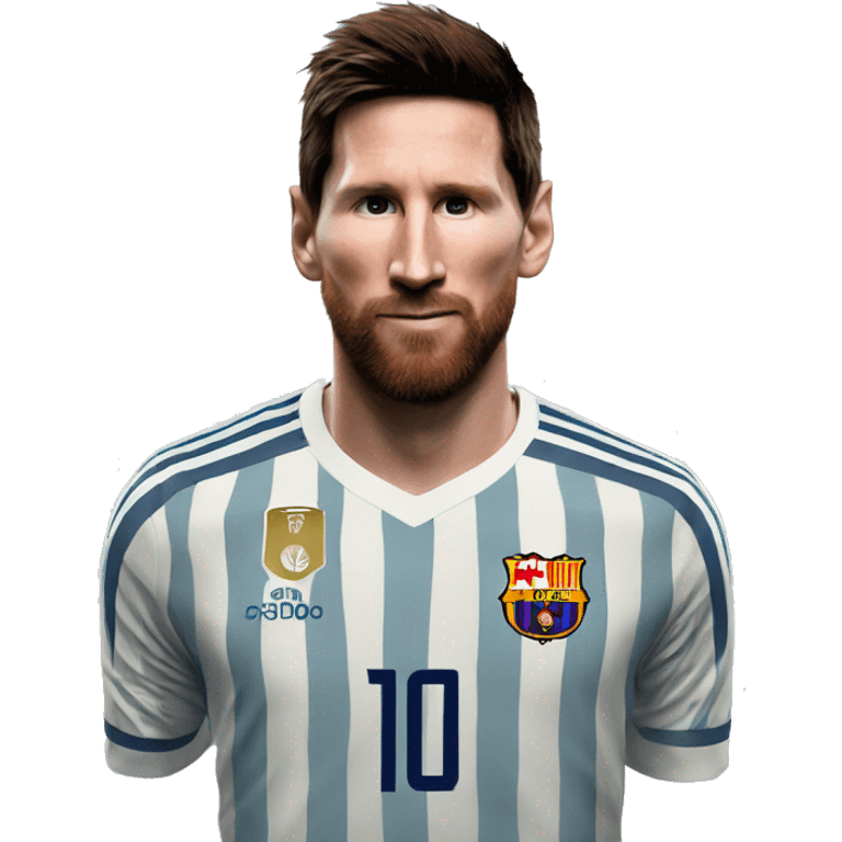 Messi>ronaldo emoji