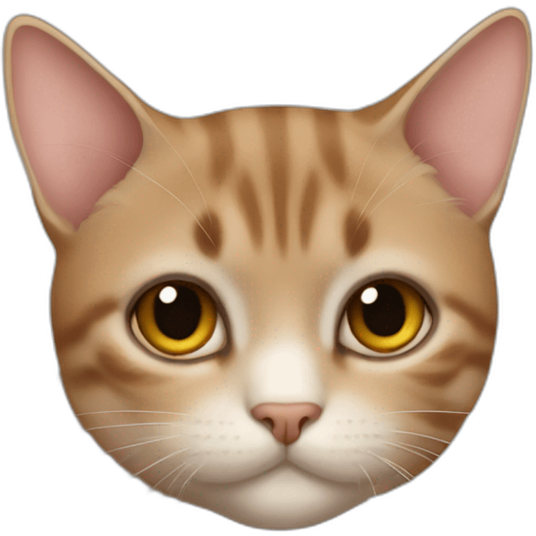 gato marron emoji