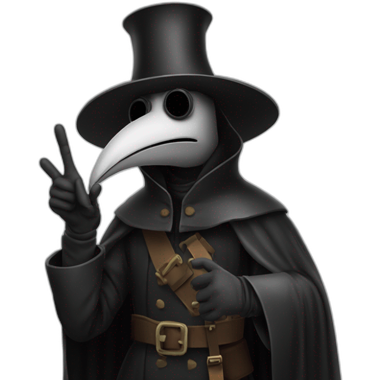 plague doctor thumbs up emoji