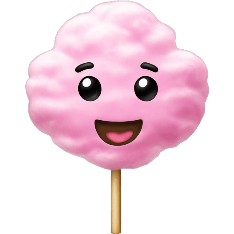 Candy floss on a stick emoji