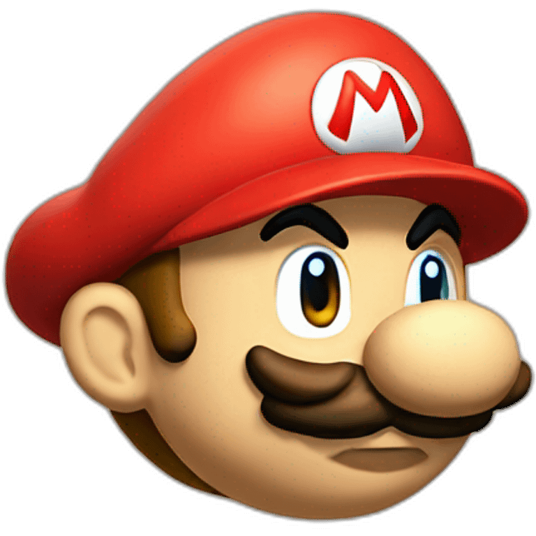 stoned mario emoji