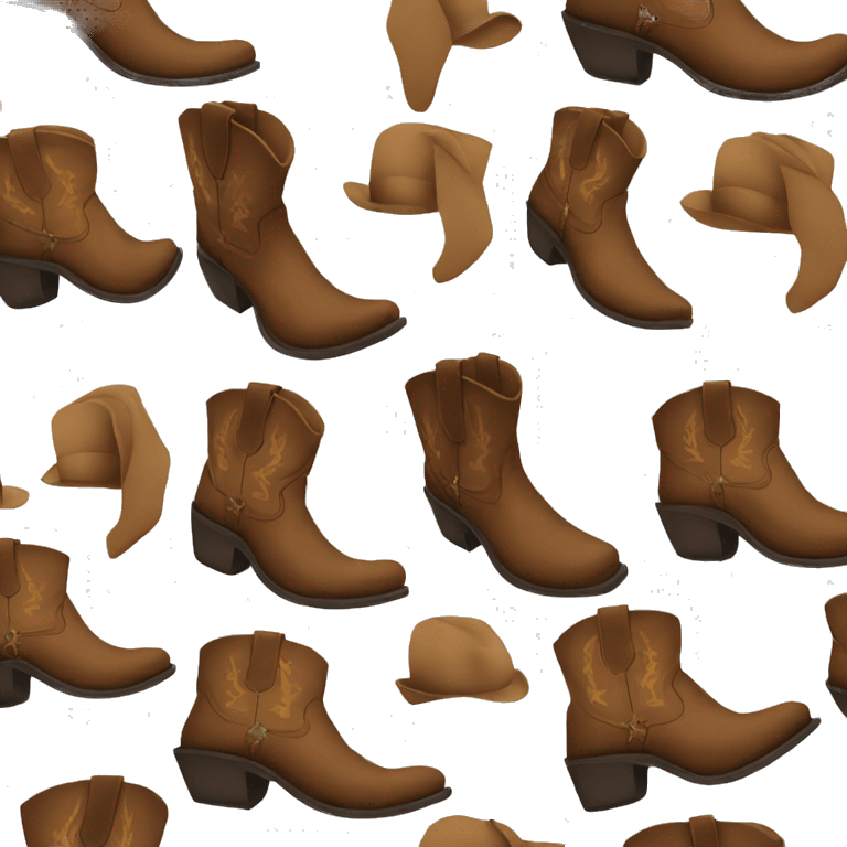 cowboy boots  emoji