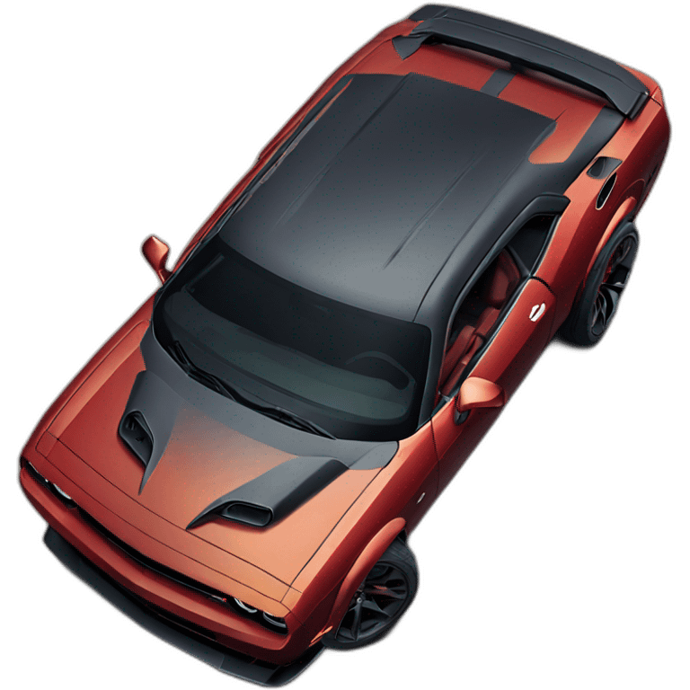 Dodge Challenger Demon  emoji