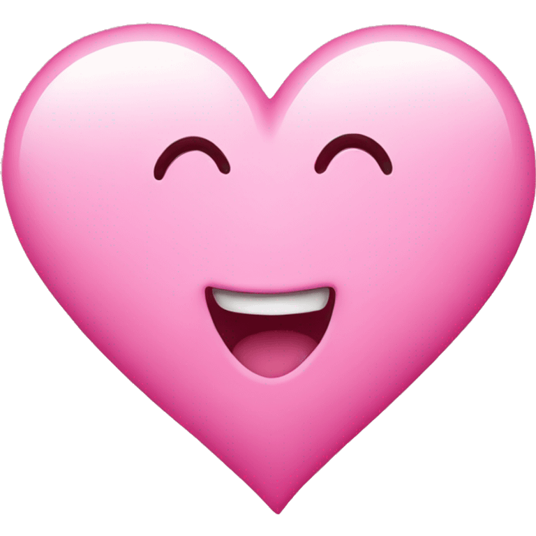 Pink Heart emoji