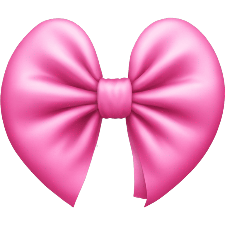 Pink bow Heart  emoji