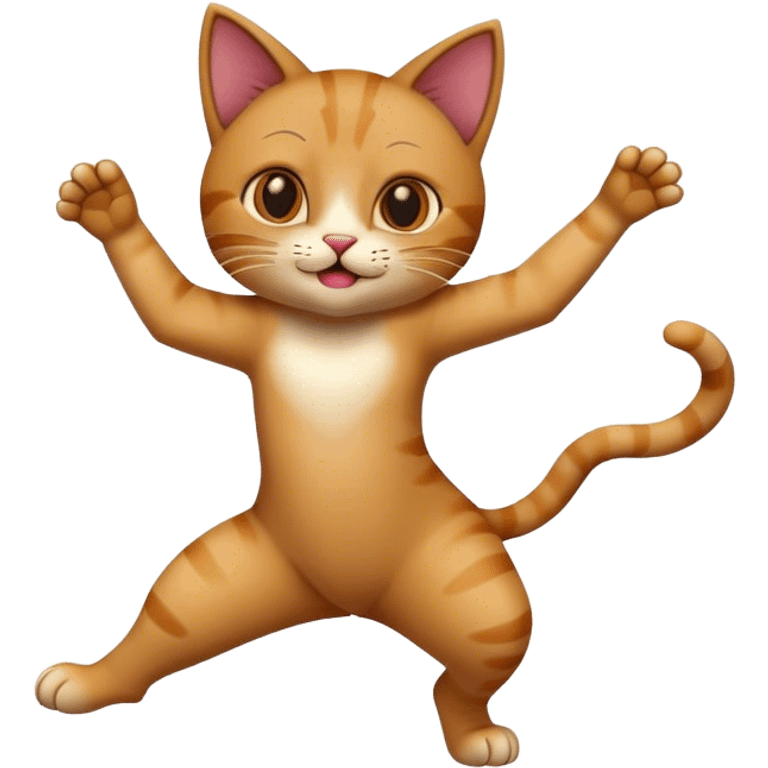 Un chat qui danse emoji