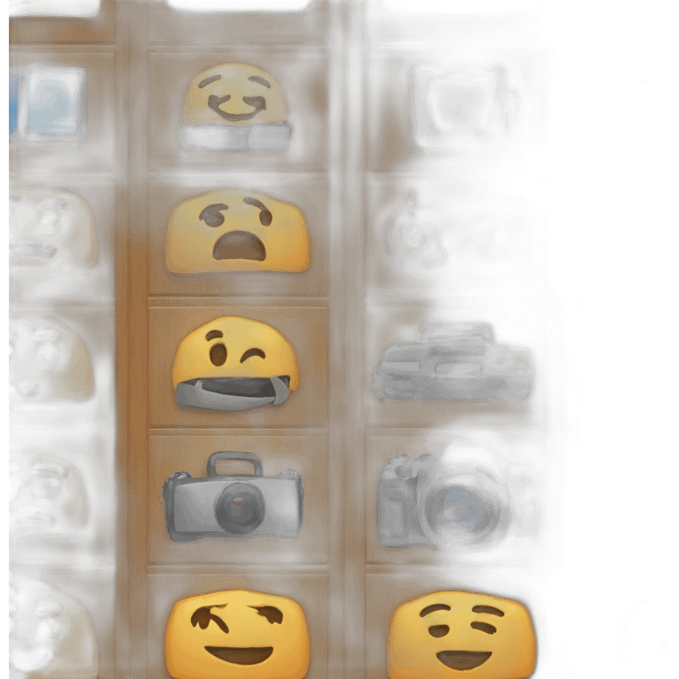 chest with video editor icons emoji