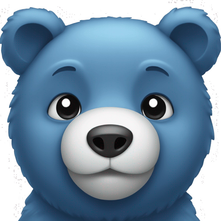 blue bear emoji