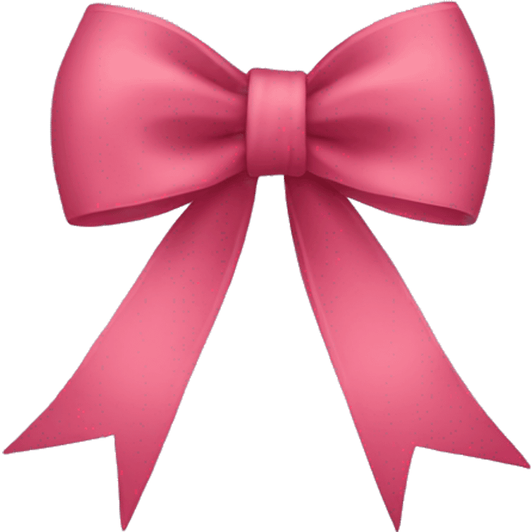 Coquette bow emoji