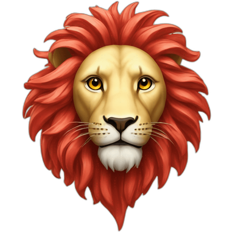 Iran flag Lion and sun  emoji