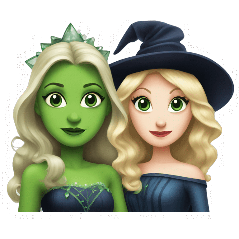 Elphaba and glinda  emoji