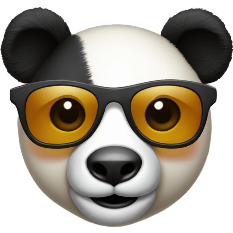 sunglass panda emoji