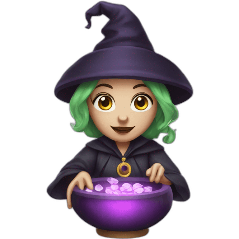 fortune teller witch emoji