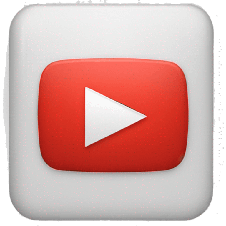 red youtube icon play button emoji