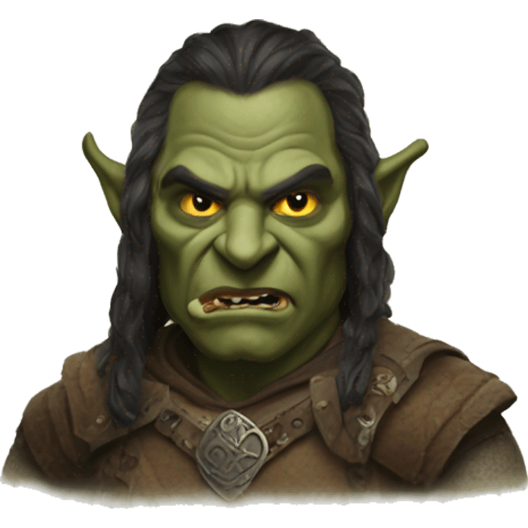 Orc lord of the rings  emoji