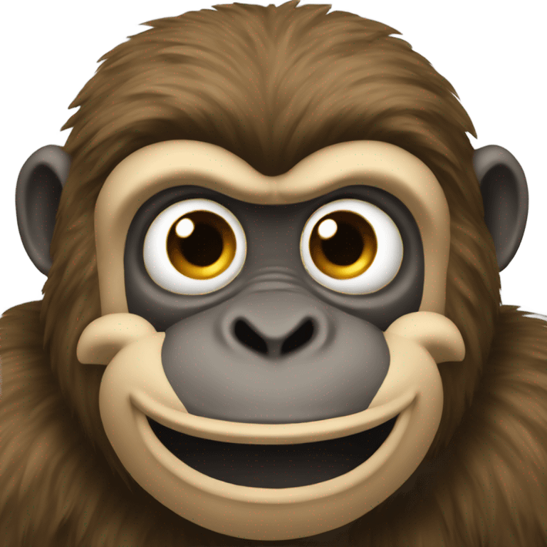 Really big Monkey emoji