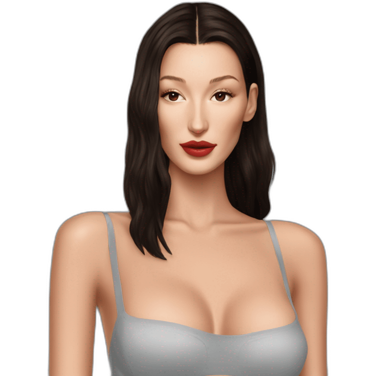 Bella hadid emoji