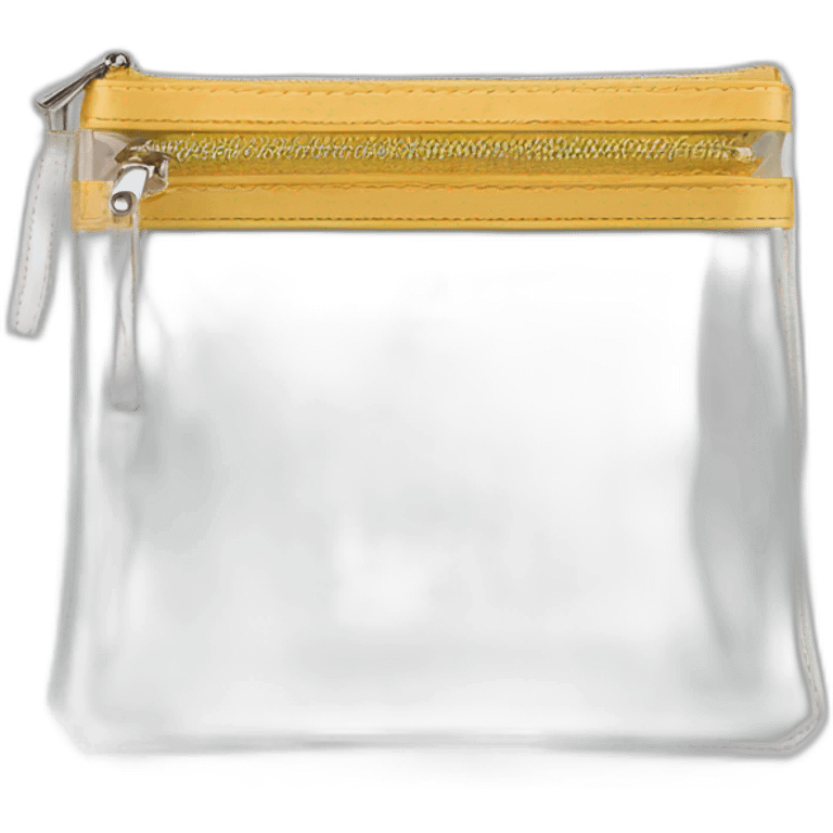 pochette plastique transparent emoji