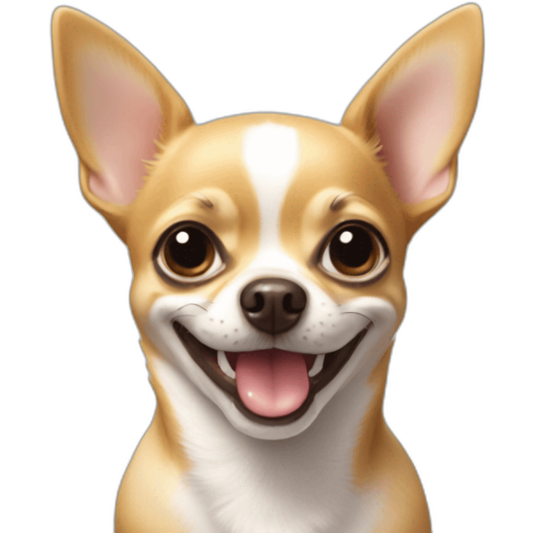 chihuahua smiling emoji