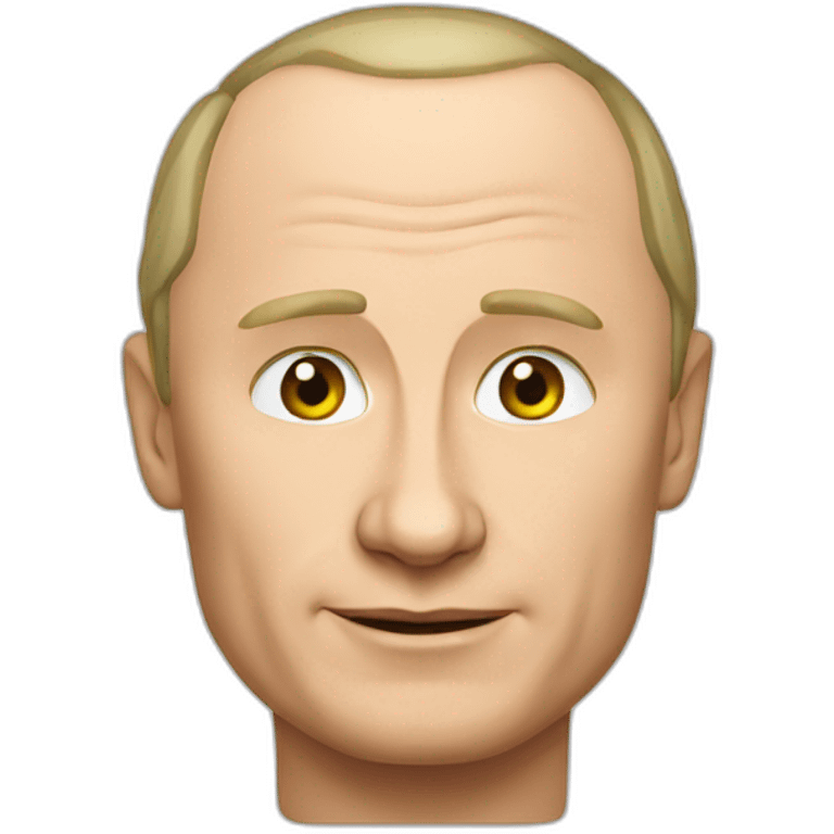 Putin in iphone emoji