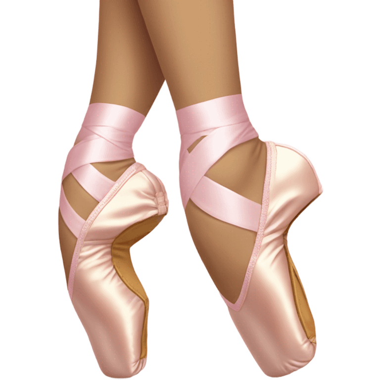 Ballarina on pointe shoes   emoji