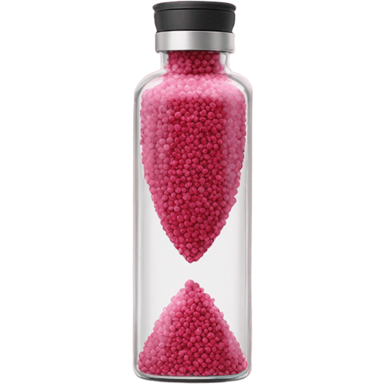 pink peppercorn in grinder bottle emoji