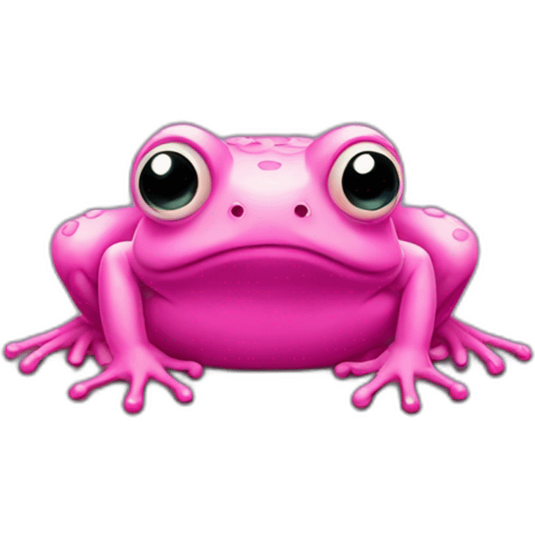 Pink Frogg emoji