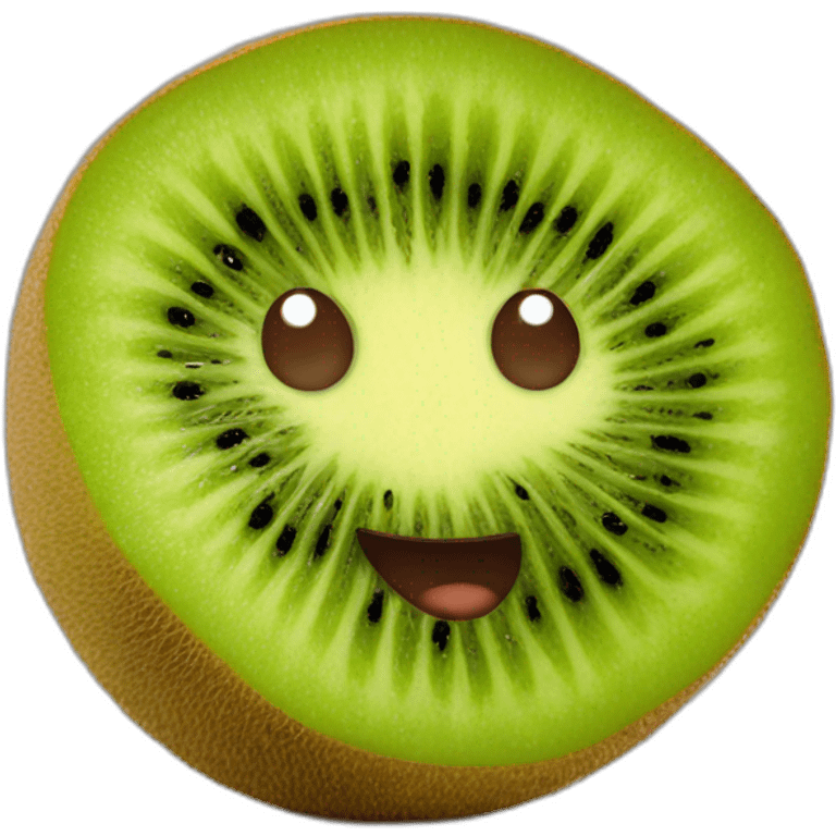 kiwi fruit smiling emoji