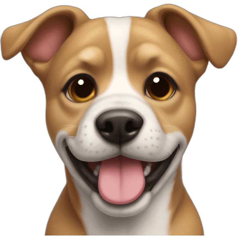 Chiens bisous emoji