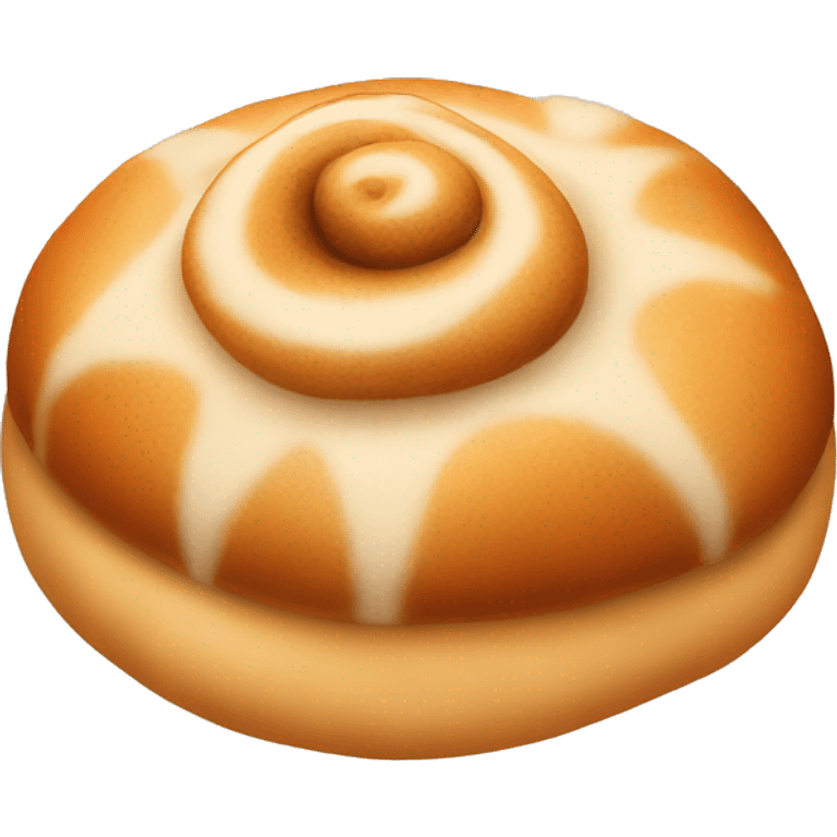 A cinamon bun emoji