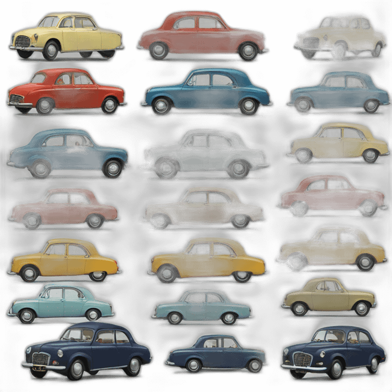 Peugeot 203 cars emoji