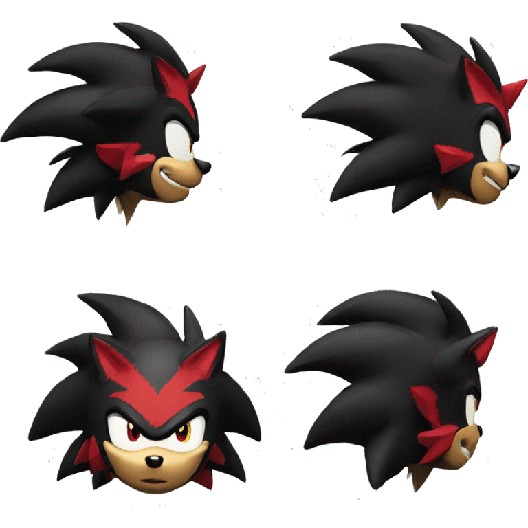 shadow the hedgehog emoji