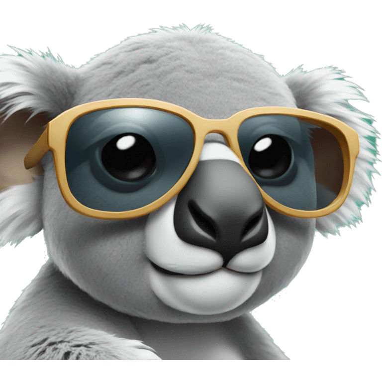 Koala with sunglasses emoji