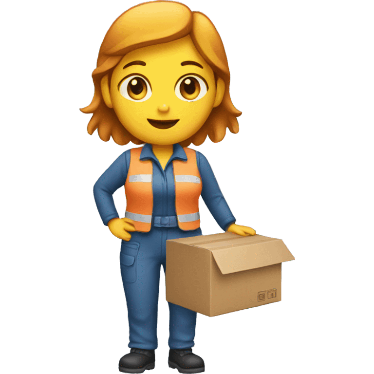 delivery woman emoji