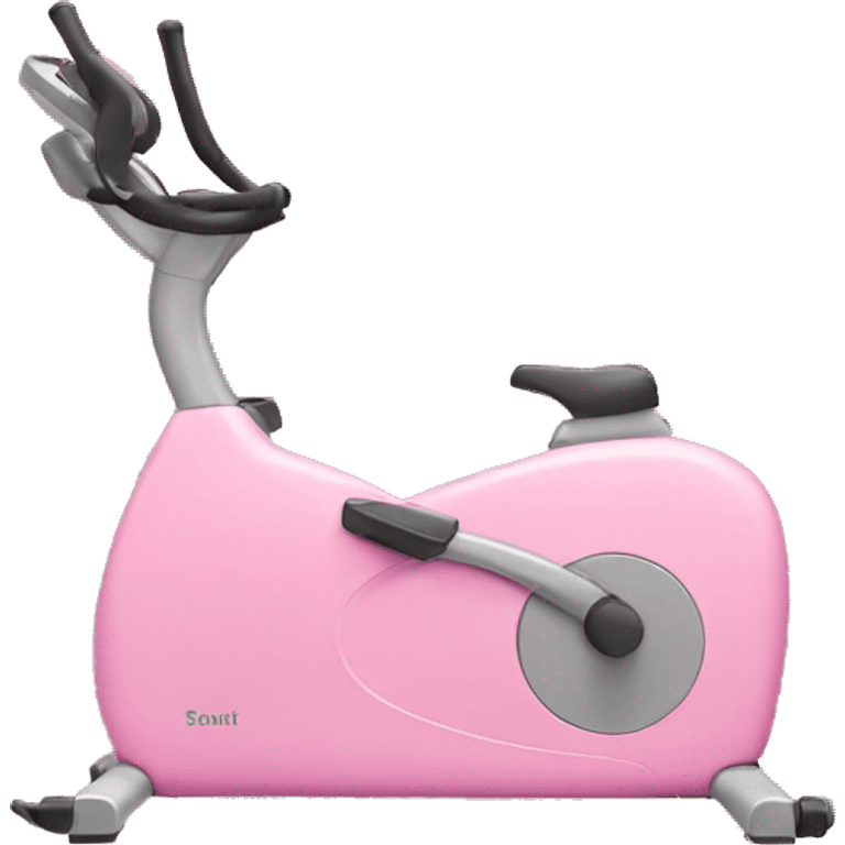 Pink exercise machine  emoji