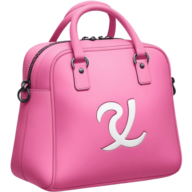 Pink Lululemon bag emoji