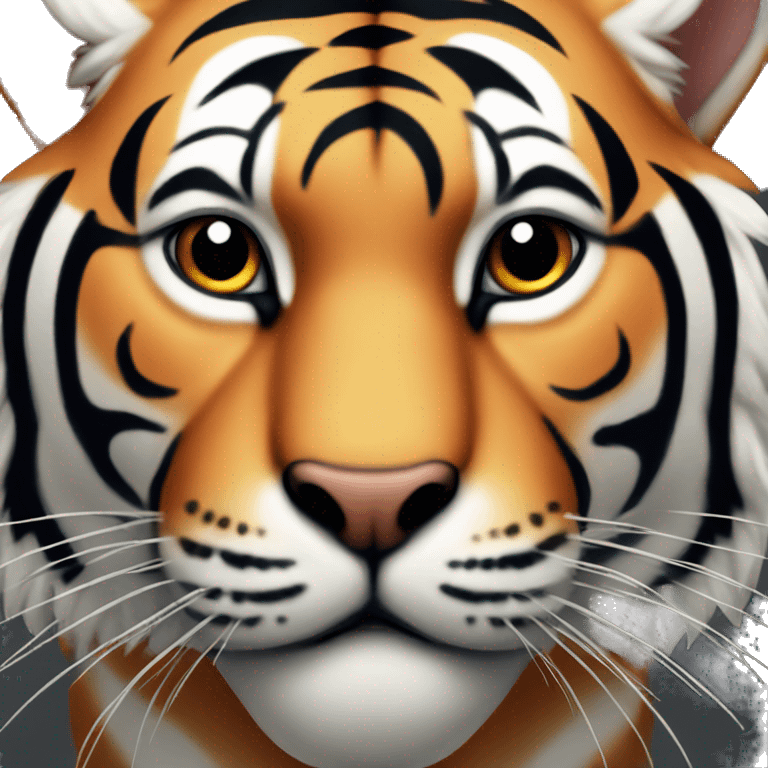 Tiger head  emoji