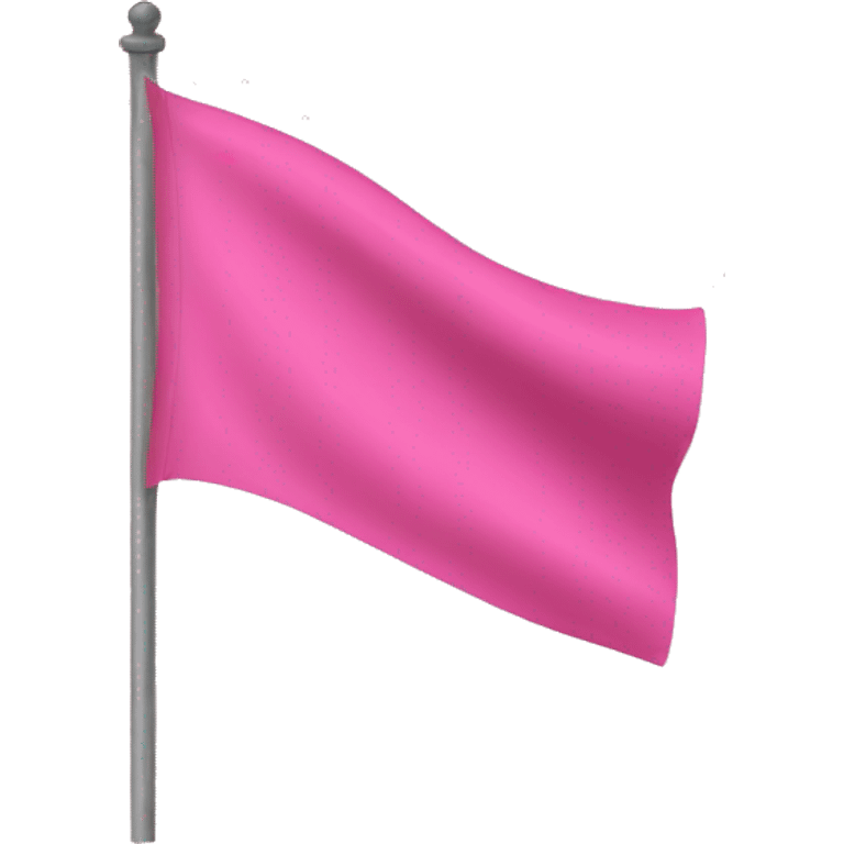 Pink flag emoji