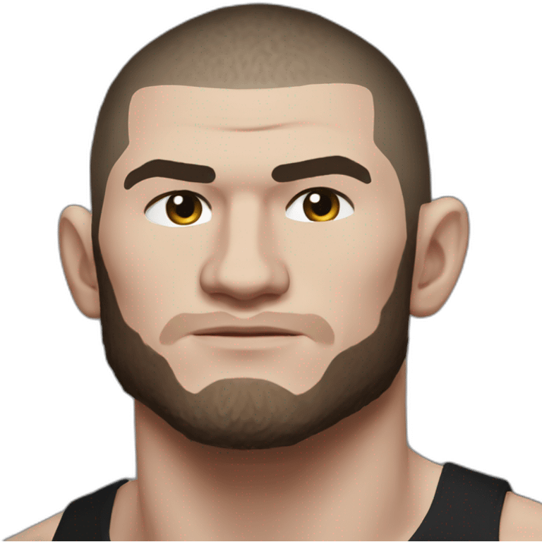 Ufc fighter khabib nurmagomedov emoji