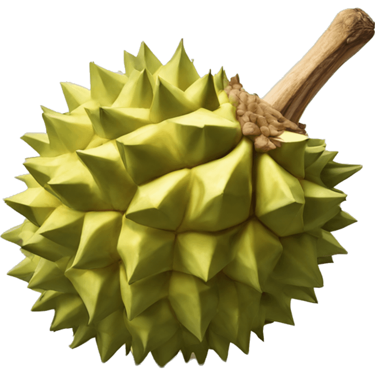 Durian fruit emoji