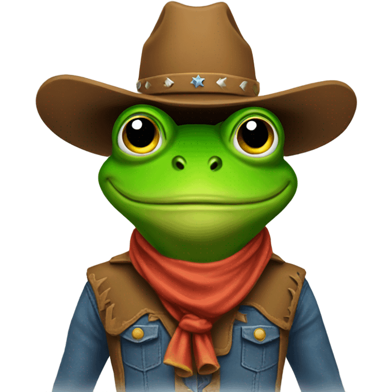 cowboy frog emoji