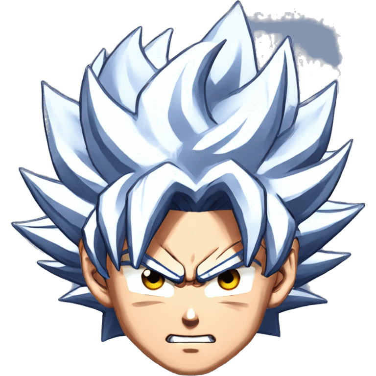 Goku ultra instinct  emoji