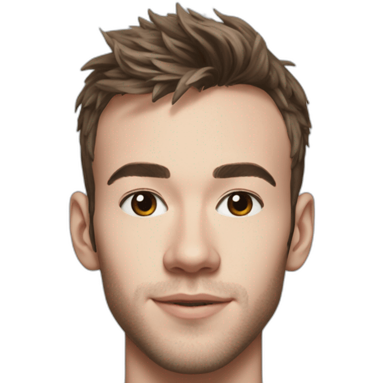 Hyper realistic pierre gasly emoji