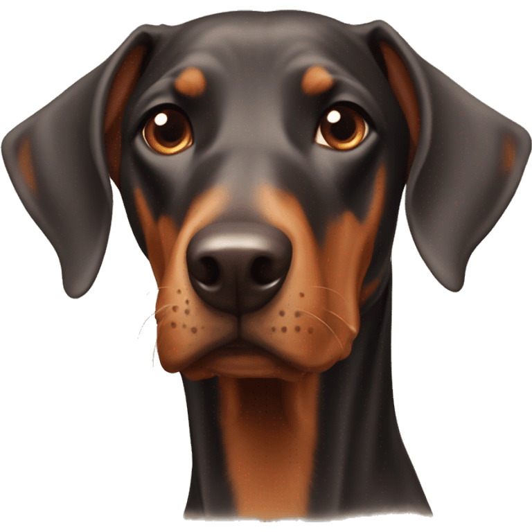 Dog Doberman  emoji