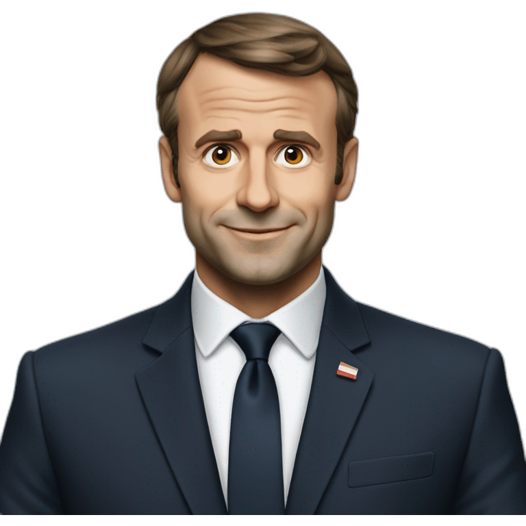 Emanuel Macron  emoji