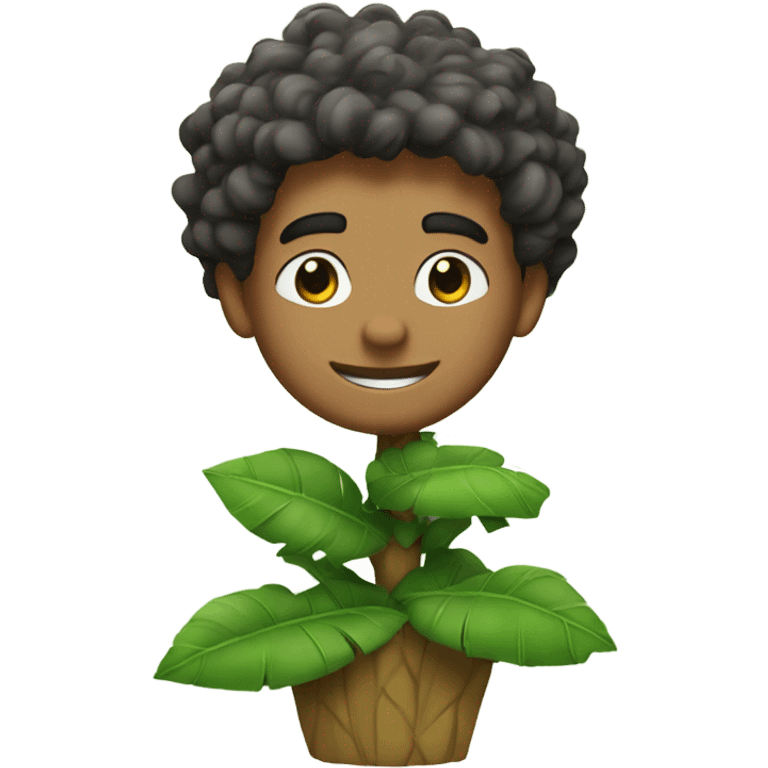 Milo thatch from Atlantis decorating a tree emoji