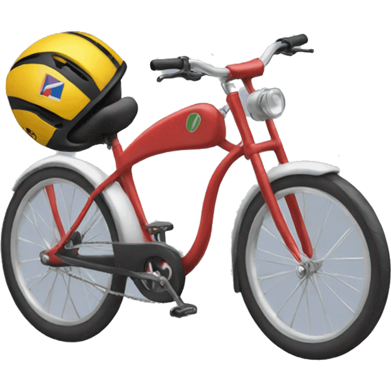 bike and polo emoji